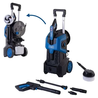 Elektro Hochdruckreiniger SHD180 Scheppach - 2400W | 180bar Maximaldruck | 480L/h | 8m Twist-Hochdruckschlauch | 800ml Reinigungtank | Quick-Connect von Scheppach – Produktbild 1 von 5