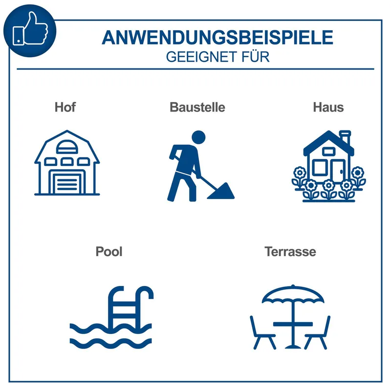 Elektro Hochdruckreiniger SHD180 Scheppach - 2400W | 180bar Maximaldruck | 480L/h | 8m Twist-Hochdruckschlauch | 800ml Reinigungtank | Quick-Connect von Scheppach – Produktbild 2 von 5