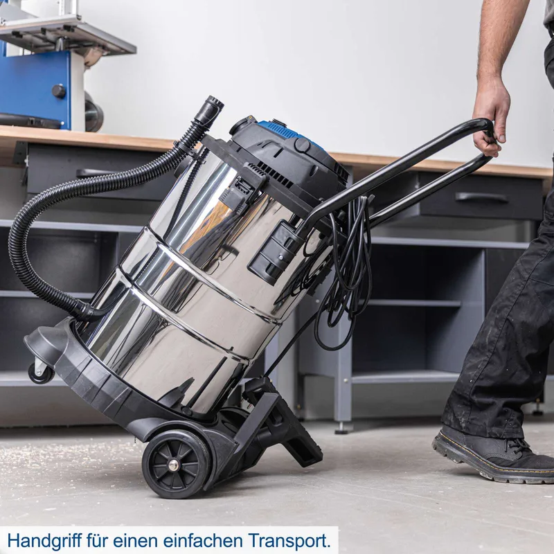 Elektro Nass-/Trockensauger VC50 Scheppach - 1400W | 3m Schlauchlänge | 5m Anschlusskabel | 50L Fassungsvermögen | 20kPa de Scheppach – image du produit 4 sur 4