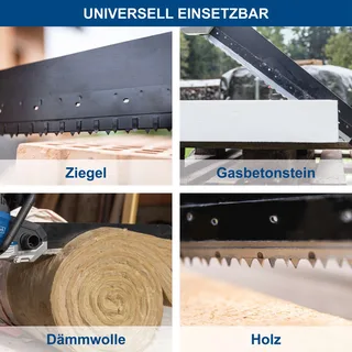 Elektro Universalsäge AZE430 Scheppach - 1500W | 43cm Schnittlänge 40mm Hub | 55cm Schwertlänge | Ziegelsäge | Holz | 4m Kabel by Scheppach – product image 5 of 5