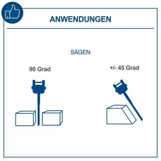Figuurzaagmachine SD1600V - 120W - Variabele snelheidsinstelling 500-1700/min - Verstelbare zaaghoek - 0-45° - LED werklamp - Flexibele stofblazer van Scheppach, Blauw – productafbeelding 2 van 5