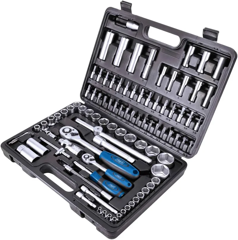 Gereedschapskist TB94 - Gereedschapsset - 94-delig by Scheppach, Black – product image 1 of 5