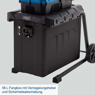 GS70 – Elektrische Hakselaar – 2800W – 42 mm takken - 56 liter de Scheppach – image du produit 5 sur 5