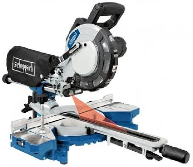 HM216 Radiaalzaag, Afkortzaag, Trekzaag - 2000 Watt - 216 mm. - 5901215903 de Scheppach – image du produit