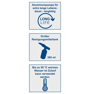 Hochdruckreiniger HCE2400 Scheppach - 2400W | 180bar Maximaldruck | 480L/h Durchflussmenge | 5m Schlauch | inkl. Zubehör de Scheppach – image du produit 5 sur 5