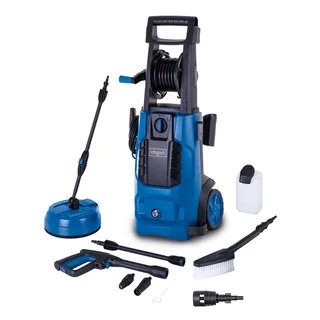 Hochdruckreiniger HCE2600x Scheppach - 180 bar | Schlauchtrommel 5m | 2400W | 480 L/h | Terrassenreiniger | 8-tlg. Zubehör von Scheppach – Produktbild 1 von 3