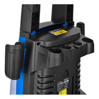 Hogedrukreiniger HCE2600 - 2400W - 180 bar - 480 l/h - Met 5m slang, terrasborstel, reinigingsmiddeltank, wasborstel, spuitstukken & accessoires van Scheppach – productafbeelding 5 van 6