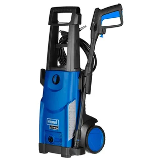 Hogedrukreiniger HCE2600 - 2400W - 180 bar - 480 l/h - Met 5m slang, terrasborstel, reinigingsmiddeltank, wasborstel, spuitstukken & accessoires van Scheppach – productafbeelding 2 van 6