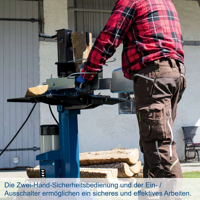 Houtklover HL730 - 7 ton - 400V - 2100 W - Elektrische houtkloofmachine - Houtsplijter - Houtkliever von Scheppach – Produktbild 5 von 5