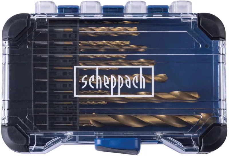HSS-Spiralbohrer-Set 15-tlg. HSS15 Scheppach von Scheppach – Produktbild 1 von 4