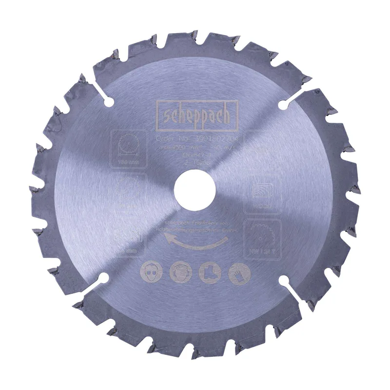 HW Kreissägeblatt Scheppach - Ø160 x 20 x 2,4 mm | 24 Zähne by Scheppach – product image 1 of 5