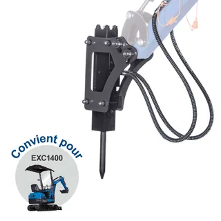 Hydraulischer Abbruchhammer von Scheppach – Produktbild 5 von 5