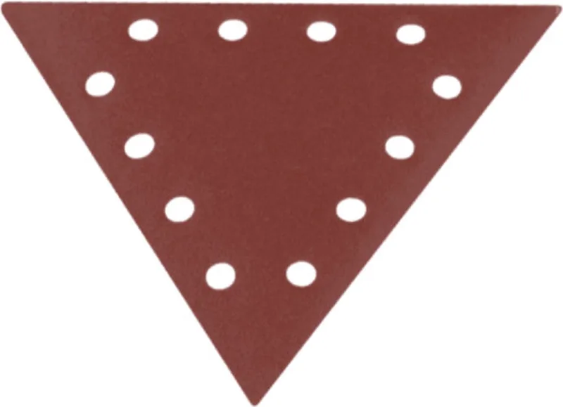 K150 Driehoek Schuurpapier (10 stuks) van Scheppach – productafbeelding 1 van 5