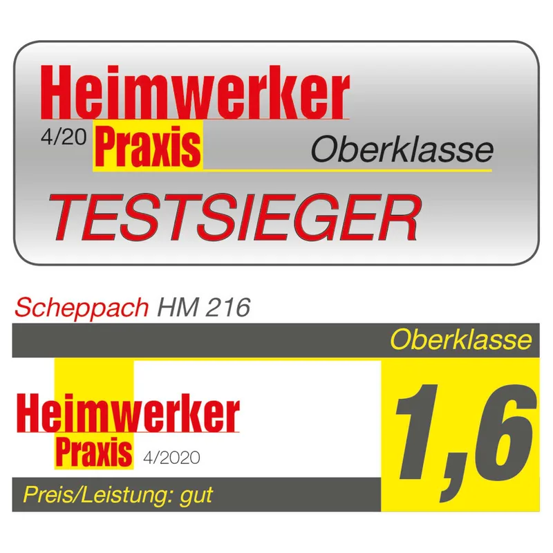 Kap- en trekzaag HM216 - 2000W | 216mm | Laser | 2 zaagbladen by Scheppach – product image 2 of 5