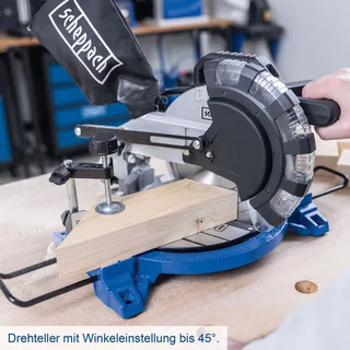 Kap- en trekzaag HM210L van Scheppach – productafbeelding 5 van 5