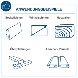 Kapp- und Gehrungssäge HM80L Scheppach - 1500W | 120mm Schnittbreite | 60mm Schnitthöhe | 24 Z | Laser by Scheppach – product image 2 of 5