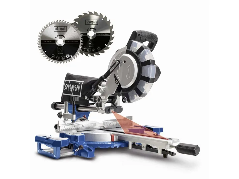 Kappsäge Scheppach Kapp-, Zug- und Gehrungssäge HM216SPX von Scheppach – Produktbild 3 von 5