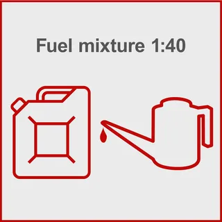 Kettingzaag Benzine PCS26 - 25.4cc 2-takt - 0.95pk/0.7kW - 25cm zaagblad - 20cm zaagdiameter - 0,23L tankvolume - Easy Start by Scheppach – product image 3 of 5