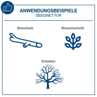 Kettingzaag Benzine PCS56E - 56cc 2-takt - 3.1pk/2.3kW - 51cm zaagblad - 47cm zaagdiameter - Incl. 20V accu + lader voor elektrische Easy Start von Scheppach – Produktbild 4 von 5