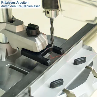 Kolomboormachine DP55 - 710W - Max. boordiepte 70mm - Tafelboormachine met laser & display de Scheppach – image du produit 5 sur 5