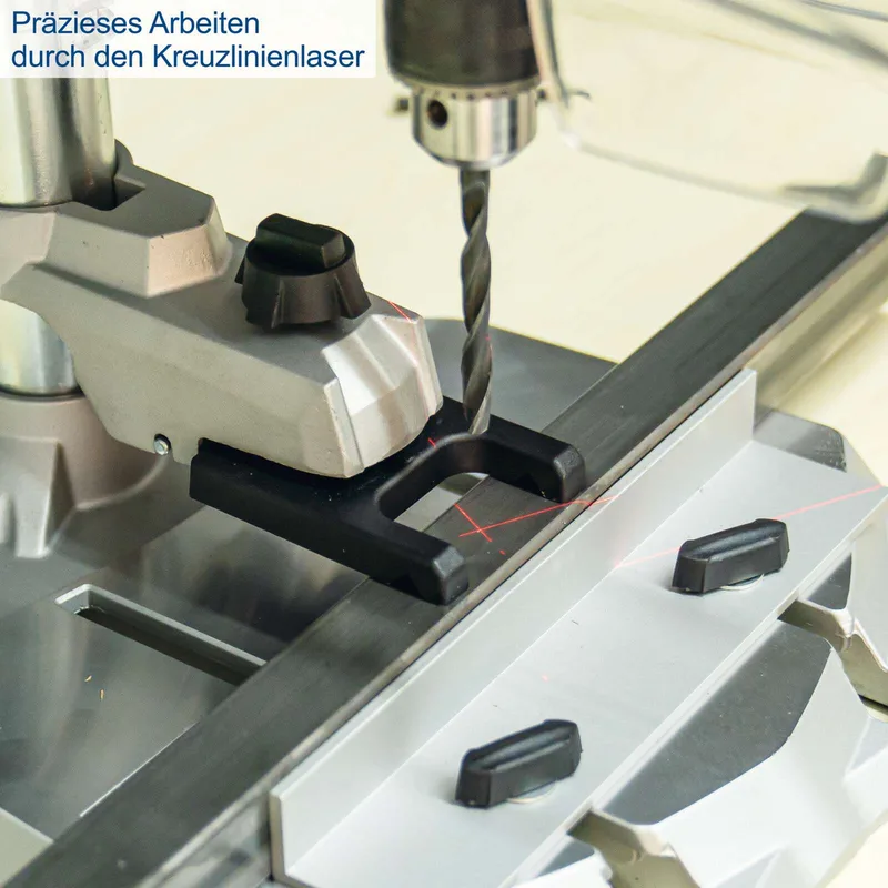Kolomboormachine DP55 - 710W - Max. boordiepte 70mm - Tafelboormachine met laser & display de Scheppach – image du produit 5 sur 5
