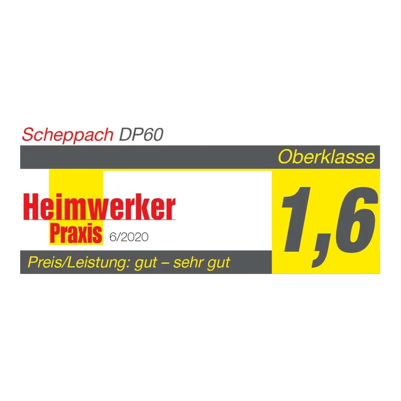Kolomboormachine DP60 - 710W - Max. boordiepte 100mm - Tafelboormachine met laser, LED & digitaal display by Scheppach – product image 2 of 5