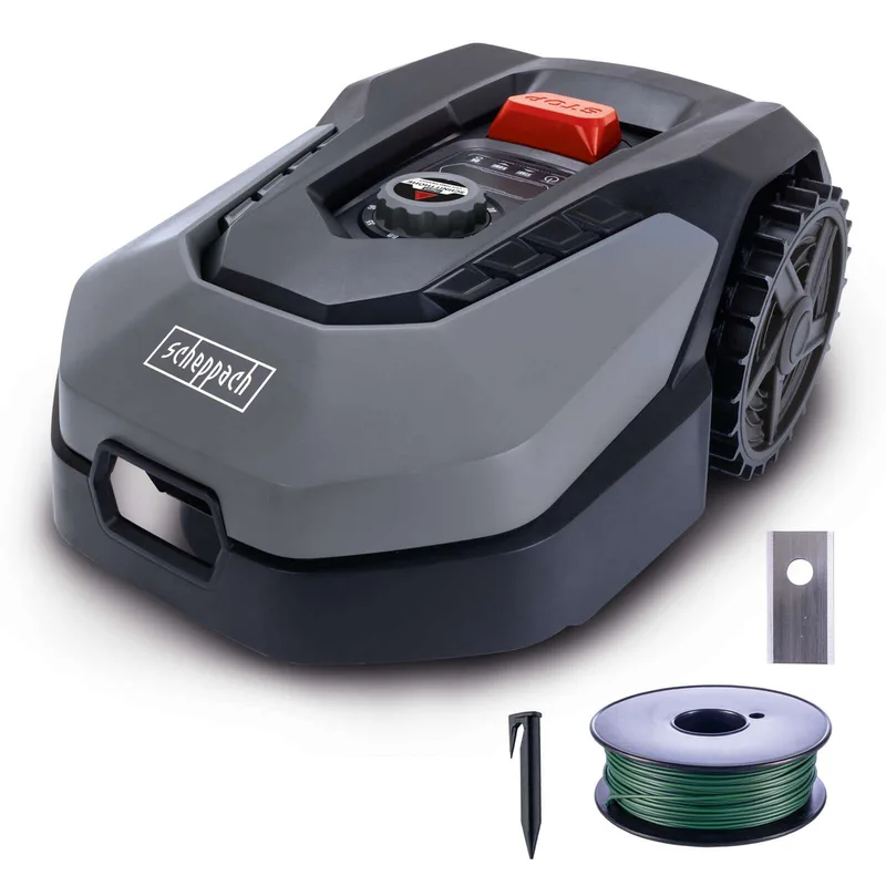 Mähroboter RoboCut XXL900 bis zu 900 qm² | 18cm Schnittbreite | 20-60mm Schnitthöhe | Wifi de Scheppach – image du produit 1 sur 5