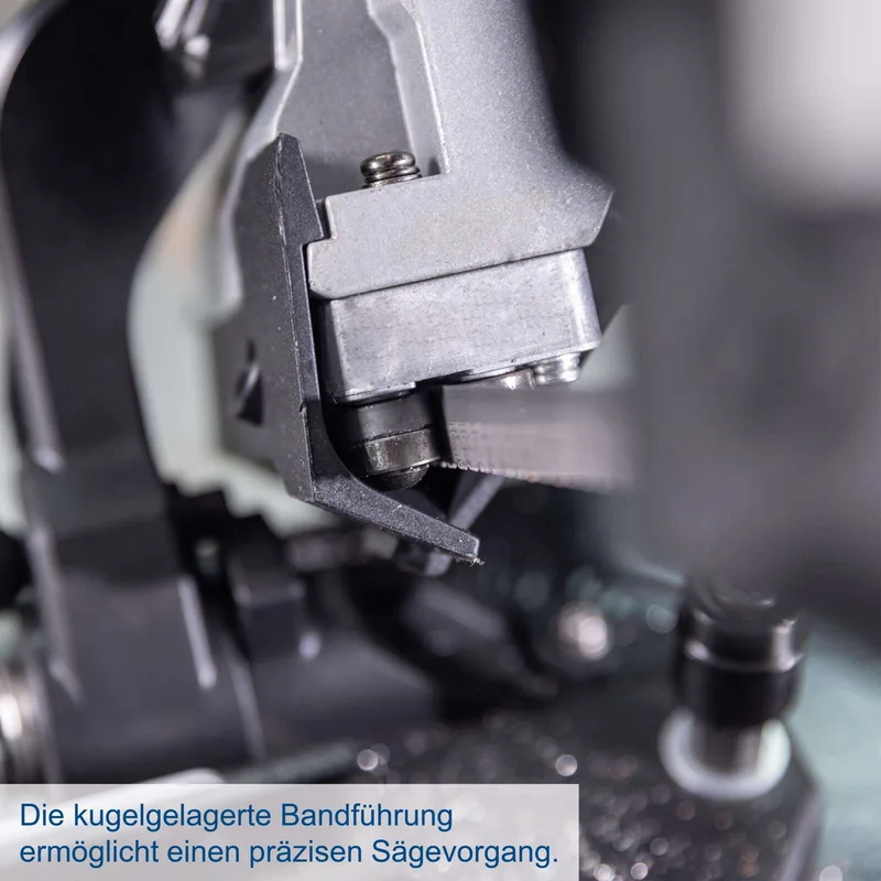 Metallbandsäge MBS1200 Scheppach - 1200W | 127mm Schnitthöhe | Vario-Speed | LED-Arbeitslampe | inkl. 2. Sägebänder 10Z / 14Z by Scheppach – product image 5 of 5
