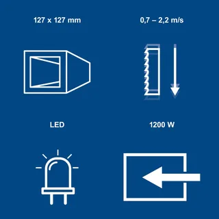 Metallbandsäge MBS1200 Scheppach - 1200W | 127mm Schnitthöhe | Vario-Speed | LED-Arbeitslampe | inkl. 2. Sägebänder 10Z / 14Z by Scheppach – product image 2 of 5