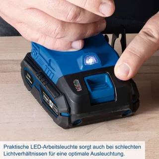 Mobile Werkstatt C-CDTB74/1-X Scheppach - 20V | Akku Schlagbohrschrauber | 50Nm Drehmoment | inkl. 2Ah Akku + Ladegerät by Scheppach – product image 2 of 5