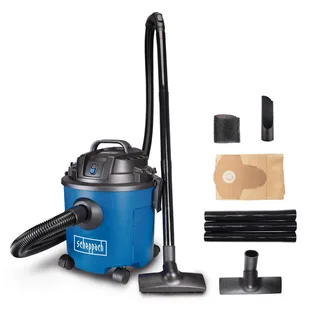 Nass- und Trockensauger NTS16 Scheppach - 1200W | 20kPa Saugleistung | 3m Kabellänge | 16L Behältervolumen | Kabelhalterung | inkl. Zubehör von Scheppach – Produktbild 1 von 5