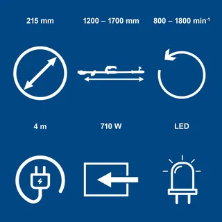 Plafond- en Wandschuurmachine DS92 by Scheppach – product image 2 of 5