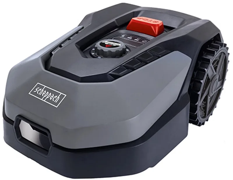 RoboCut XL600 Robotgrasmaaier – Robotmaaier - Geschikt voor 600 m² – 18 cm Maaibreedte – WiFi & Bluetooth – Regensensor – Inclusief Laadstation von Scheppach – Produktbild 1 von 5