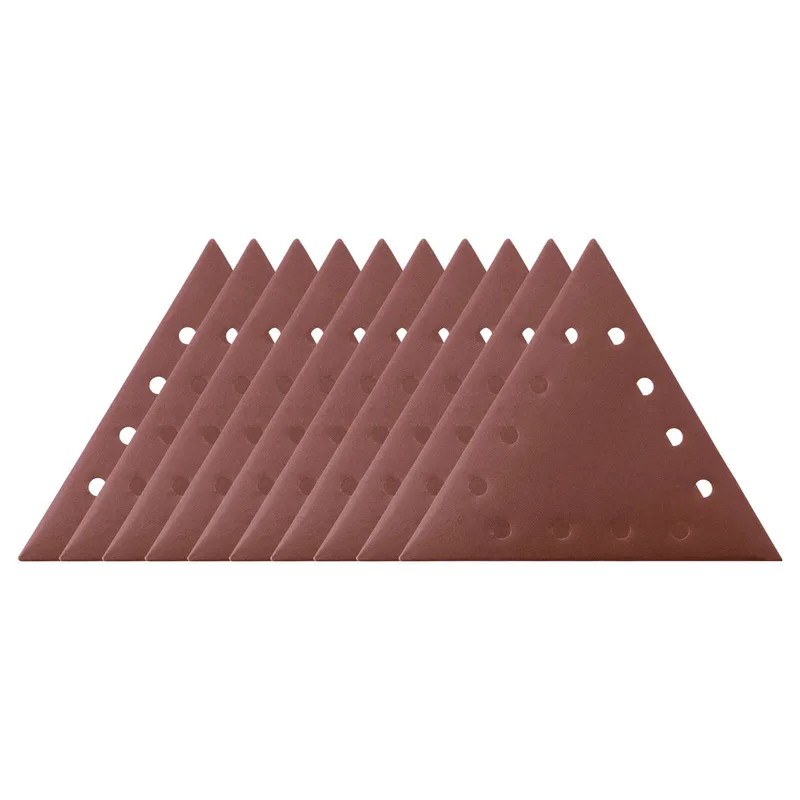 Schleifpapier-Dreieckig K=240 Satz=10 Stück von Scheppach – Produktbild 1 von 5