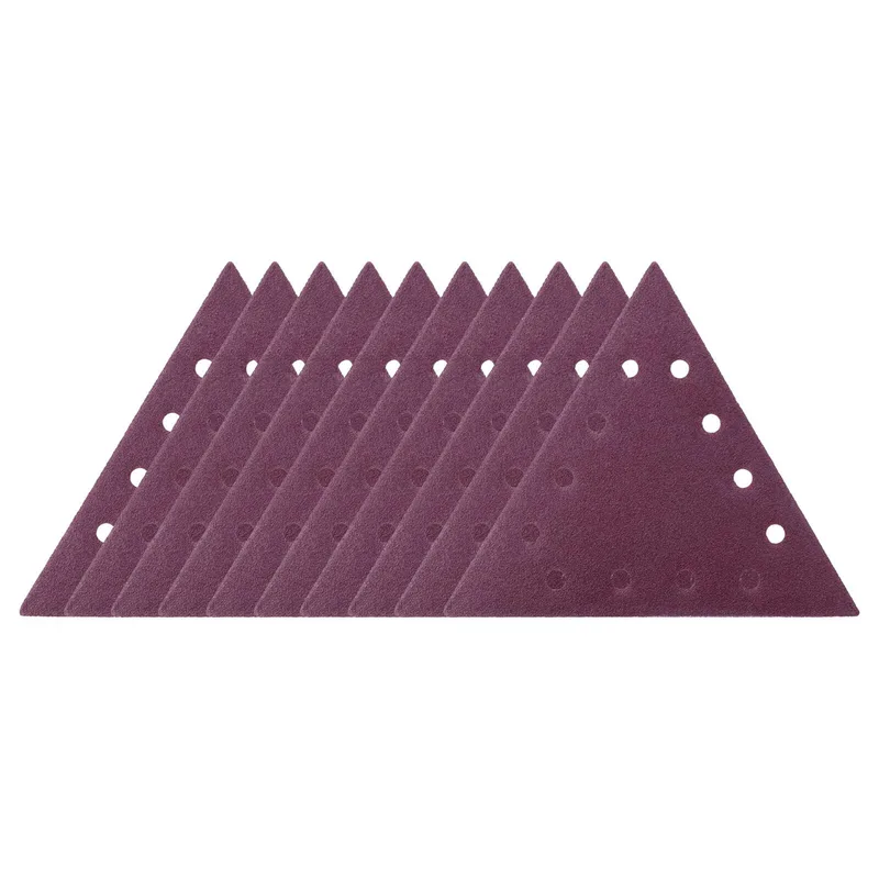 Schleifpapier-Dreieckig K=80 Satz=10 Stück de Scheppach – image du produit 1 sur 5