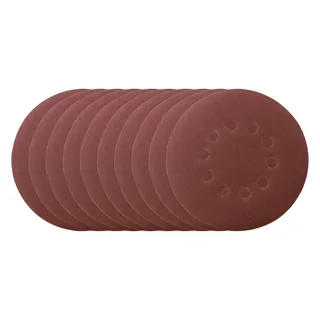 Schleifpapier Set rund Scheppach - 10 teilig | Ø 215 mm | K 180 Satz=10 Stück by Scheppach – product image 1 of 5