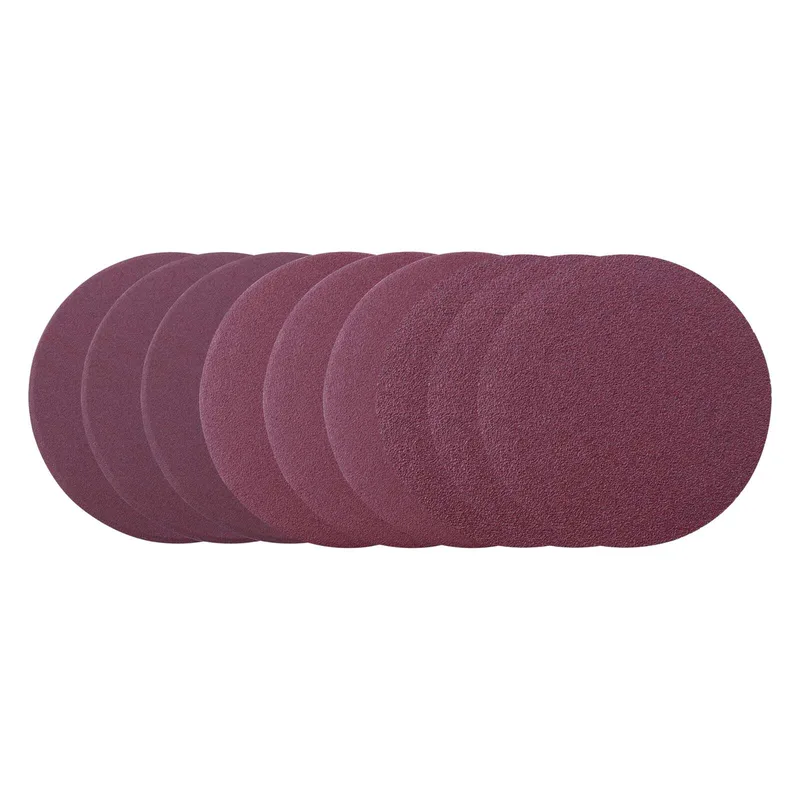 Schleifpapier Set Scheppach - 9 teilig | Ø 125 mm | K 80/120/180 by Scheppach – product image 1 of 5