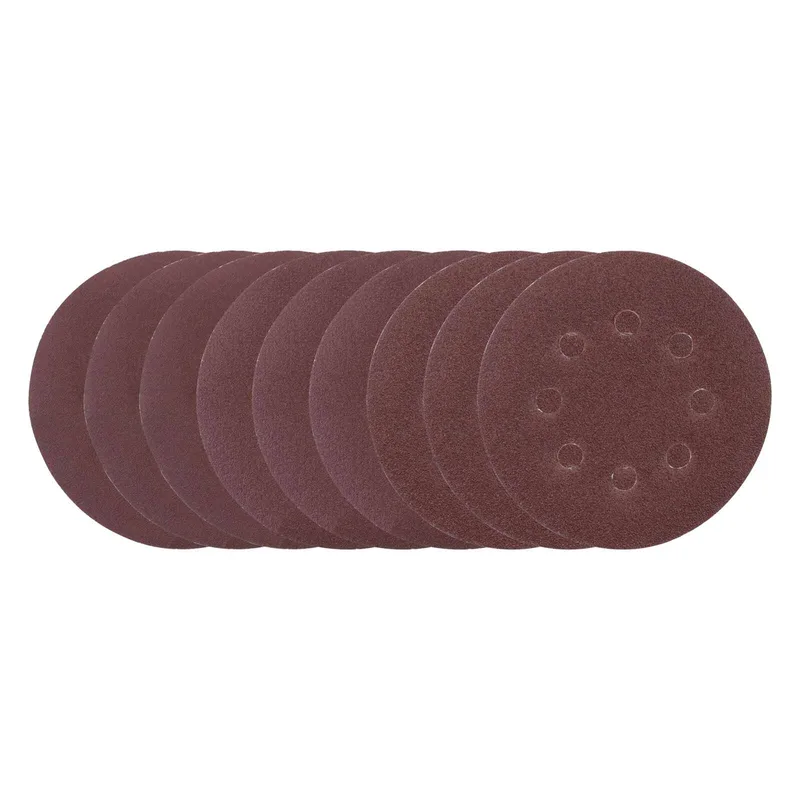Schleifpapier Set Scheppach - 9 teilig | Ø125 mm | K 80/ 180/ 240 by Scheppach – product image 1 of 5