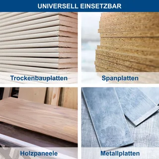 Schragen MWB600 - In hoogte verstelbaar van 61,8 tot 82cm - 1200kg totale draaglast - 2 stuks stalen zaagbokken - Heavy duty de Scheppach, Bleu – image du produit 2 sur 5