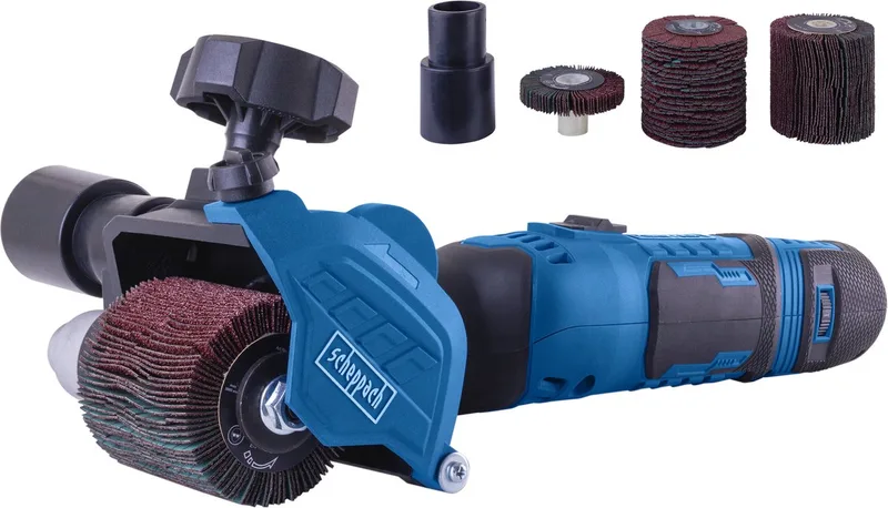 Schuurmachine multifunctioneel MRS500 - Schuurroller - 300W - incl. verschillende schuuropzetstukken de Scheppach – image du produit 1 sur 5