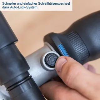 Schuurmachine multifunctioneel MRS500 - Schuurroller - 300W - incl. verschillende schuuropzetstukken de Scheppach – image du produit 5 sur 5