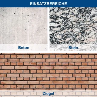 SDS-Plus Hammerbohrer Set Scheppach - 7-tlg. | Ø 5/6/2x8/10/12 | x 160 mm by Scheppach – product image 2 of 5