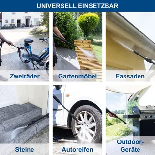 SHD 150 – Hogedrukreiniger – 150 bar – 1800W by Scheppach – product image 3 of 5