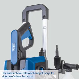 SHD 150 – Hogedrukreiniger – 150 bar – 1800W by Scheppach – product image 4 of 5