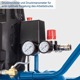 Super Silent Compressor HC25Si van Scheppach, Neutraal – productafbeelding 5 van 5