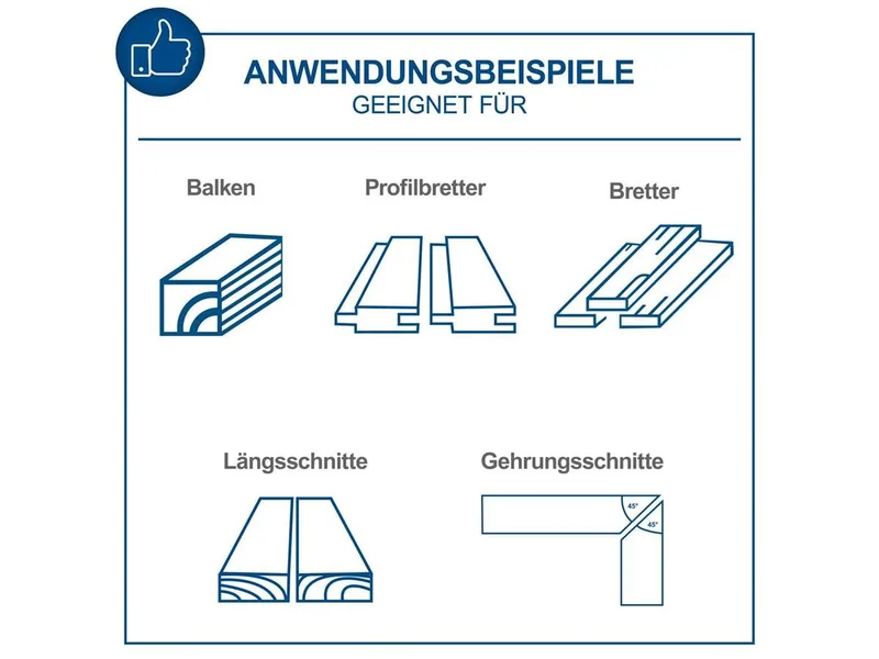Tischkreissäge HS100S, + 2. Sägeblatt van Scheppach – productafbeelding 2 van 5