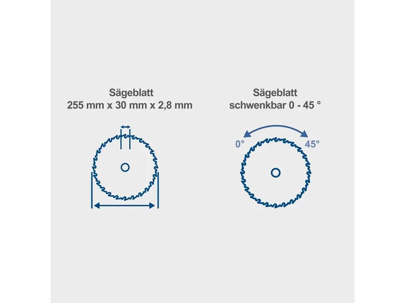 Tischkreissäge HS100S, + 2. Sägeblatt van Scheppach – productafbeelding 5 van 5