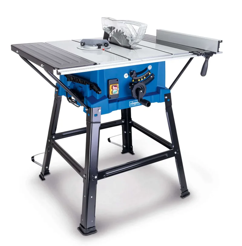 Tischkreissäge HS110 Scheppach - 2000W | 83mm Schnitthöhe | Ø254mm Sägeblatt | Höhen- und Schrägverstellung | inkl. Querschneidlehre und Längsanschlag by Scheppach – product image 2 of 2