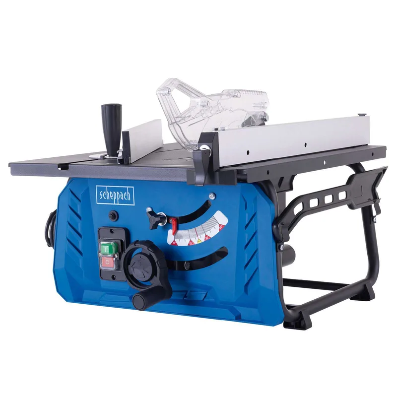 Tischkreissäge HS210 Scheppach - 1500W | 70 mm Schnitthöhe | Tischgröße 500 x 445 mm | Ø210 mm Sägeblatt | inkl. Querschneidlehre & Längsanschlag de Scheppach – image du produit 1 sur 5