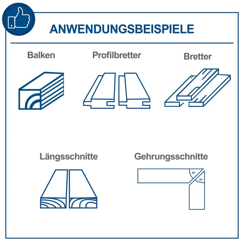 Tischkreissäge HS250L SE Scheppach - 2000W | 87mm Schnitthöhe | 546 x 630mm Tisch | Laser | inkl. 2. Sägeblätter 24Z by Scheppach – product image 2 of 5